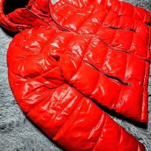 Guess Glossy Red Jacket